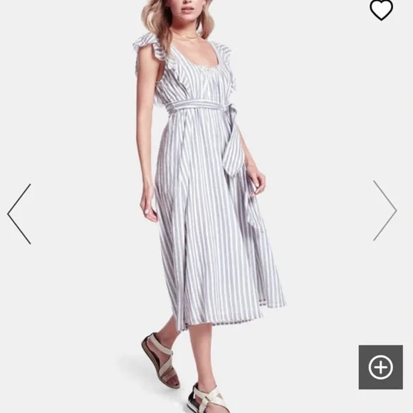 Apiece Apart Highland Jumpsuit Size 6 Women's Casual Striped One Piece